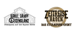 Logo Kohle, Dampf und EIsenglanz, Logo Zeitreise Hagen